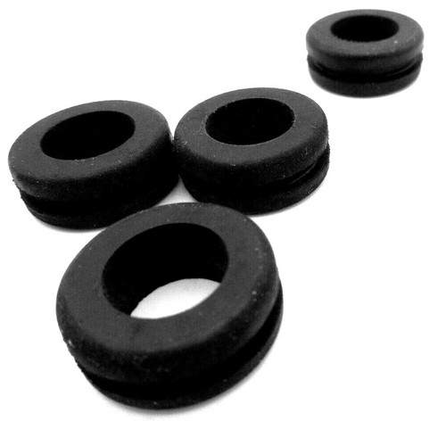 3/4" Hole fit Rubber Grommet Bushing for 1/8" To 5/32" Thick Panel, Has 1/2" ID - Picture 4 of 12