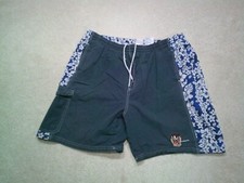 Vintage Looney Tunes Swim Trunks Shorts Mens Large Taz Y2K