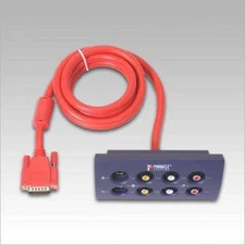 PINNACLE Video Editing AV/DV FireWire cable and breakout box(HTF)(RARE)Free ship