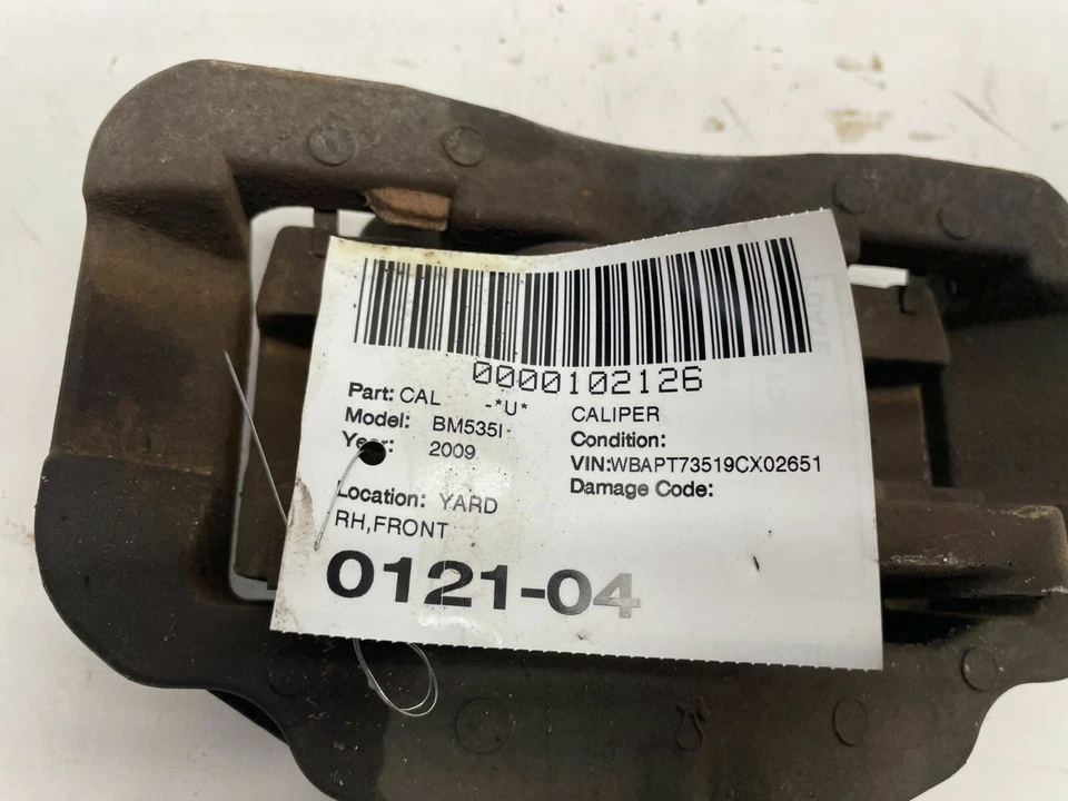 BMW E60 525XI 528XI 530XI 535XI 2006-2010 PINZA DE FRENO PASAJERO DELANTERO DERECHO AWD Foto 4 de 4