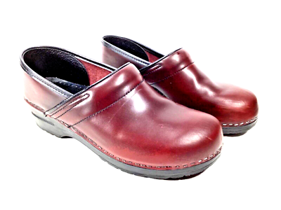 Dansko leather upper clogs loafers women’s size 11 Euro size 41 Wide Pro Honey Distressed – Dansko main image 3
