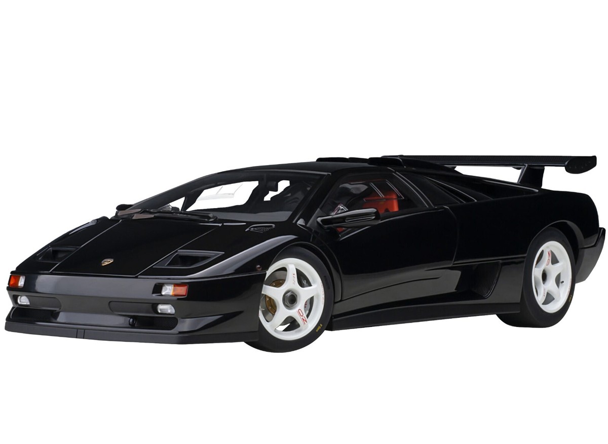 LAMBORGHINI DIABLO SV-R DEEP BLACK 1/18 MODEL CAR BY AUTOART 79146