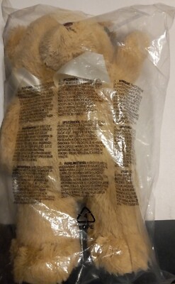 Baby Gund My First Teddy Plush Tan 15'' Bear NWT
