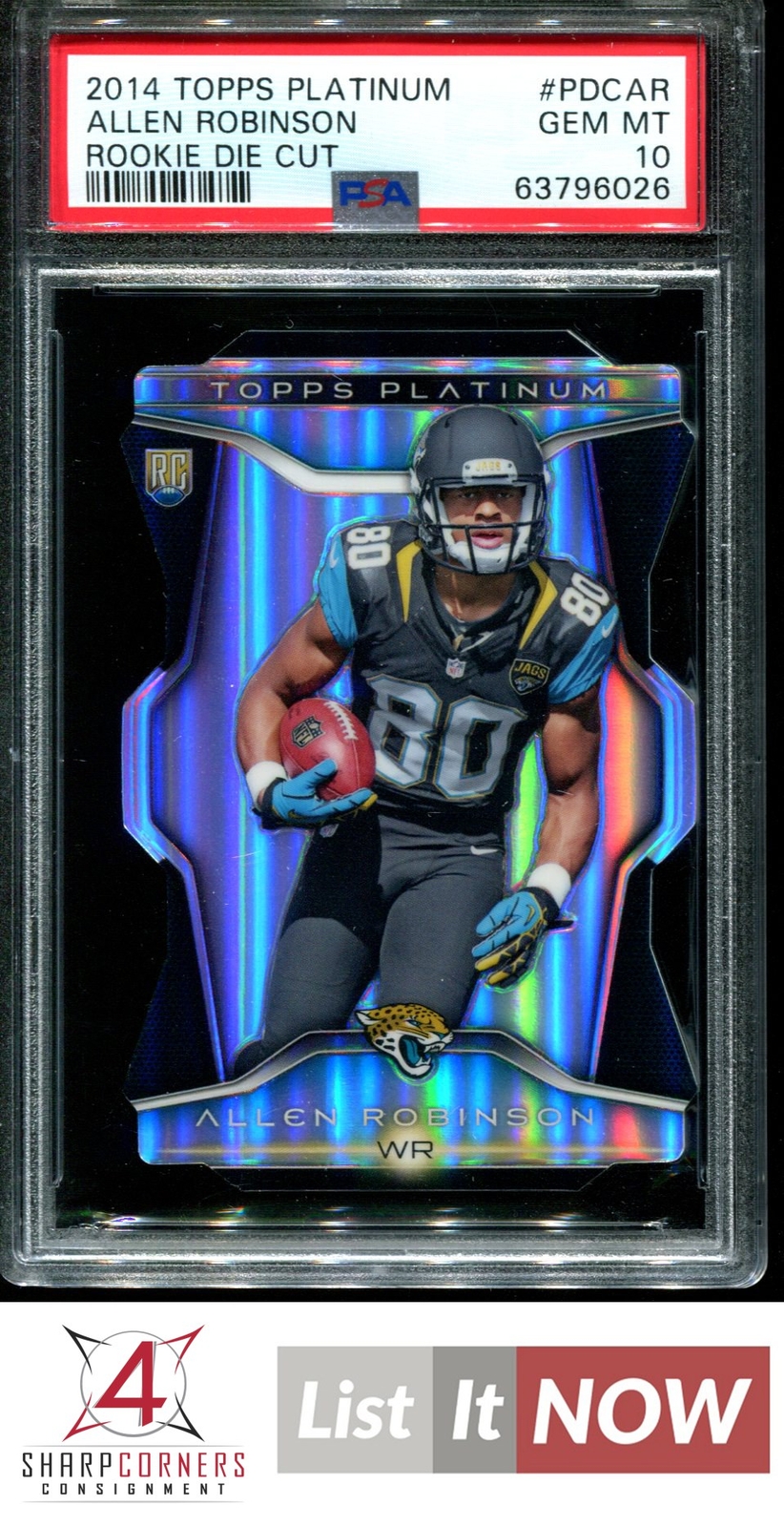 Allen Robinson Topps Platinum Rookie Die Cut #PDCAR Base