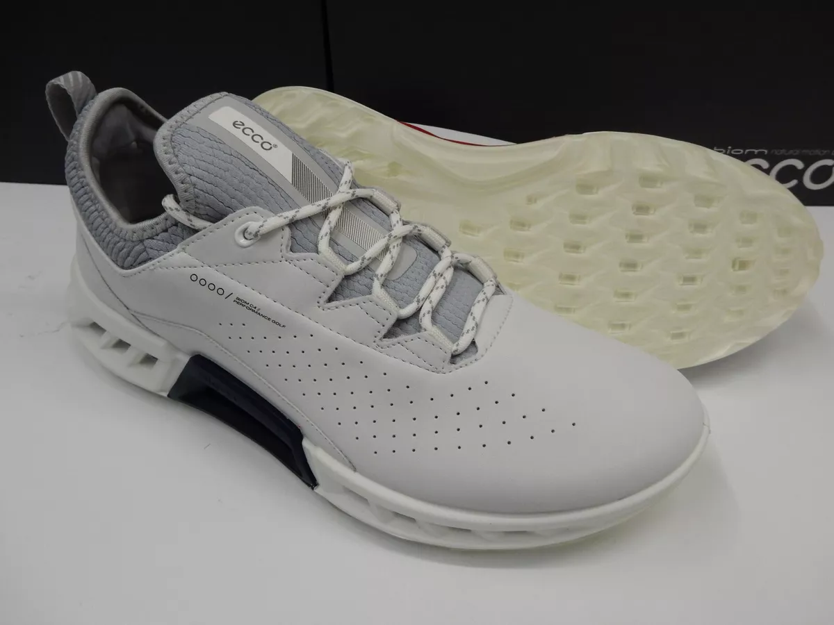 Ecco Mens Golf Biom C4 White Concrete 43