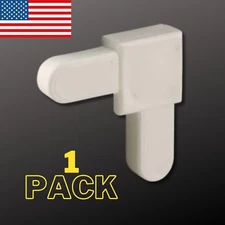 Plastic Mobile Home Window White Screen Frame Corners (20 Pack) Replacement Part