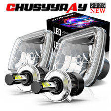 Brightest 7x6 Led Headlights For Toyota Pickup 82-1995 Tacoma 4runner 1984-1991