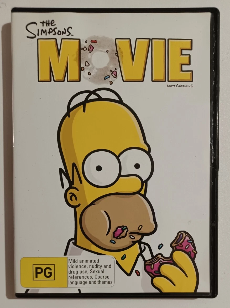 The Simpsons Movie DVD Free Region 4 GC Comedy Animation Free