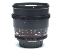 Rokinon T1.5 85mm AS IF UMC II CINE Lens for Nikon F