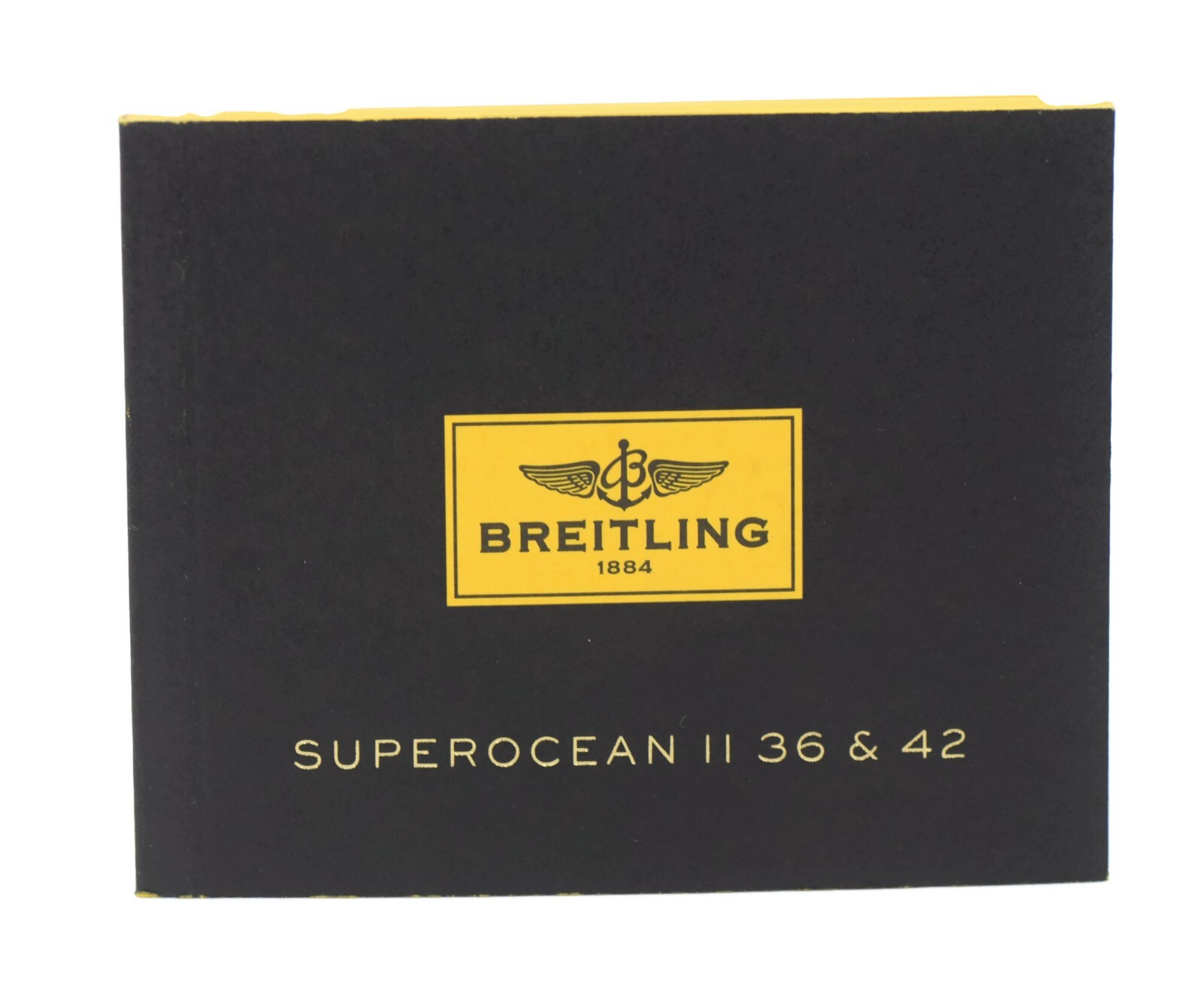 Breitling Superocean II 36 & 42 Booklet Manual