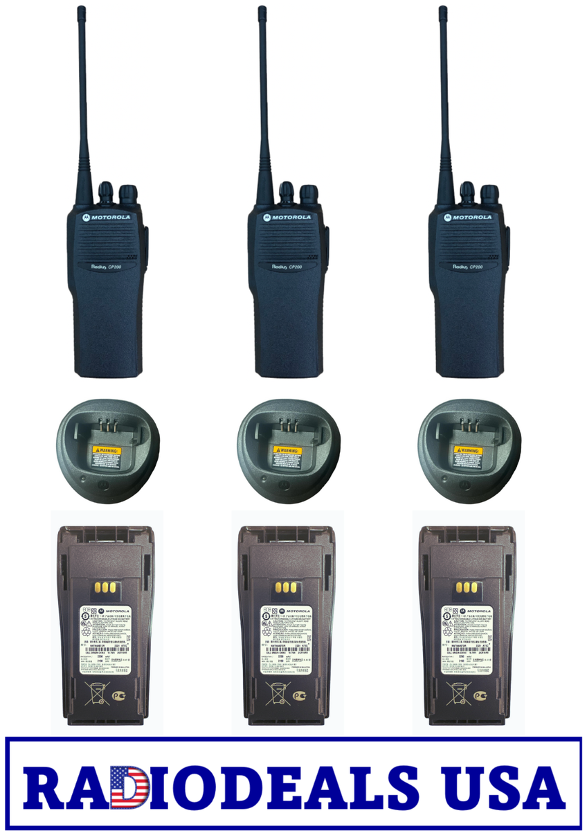Motorola CP200 UHF 438-470 MHz 4 Canali 4 Watt (kit Completo - Foto 6