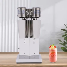 Commercial Double Heads Milkshake Machine Maker Ice Cream Mixer Smoothie Blender