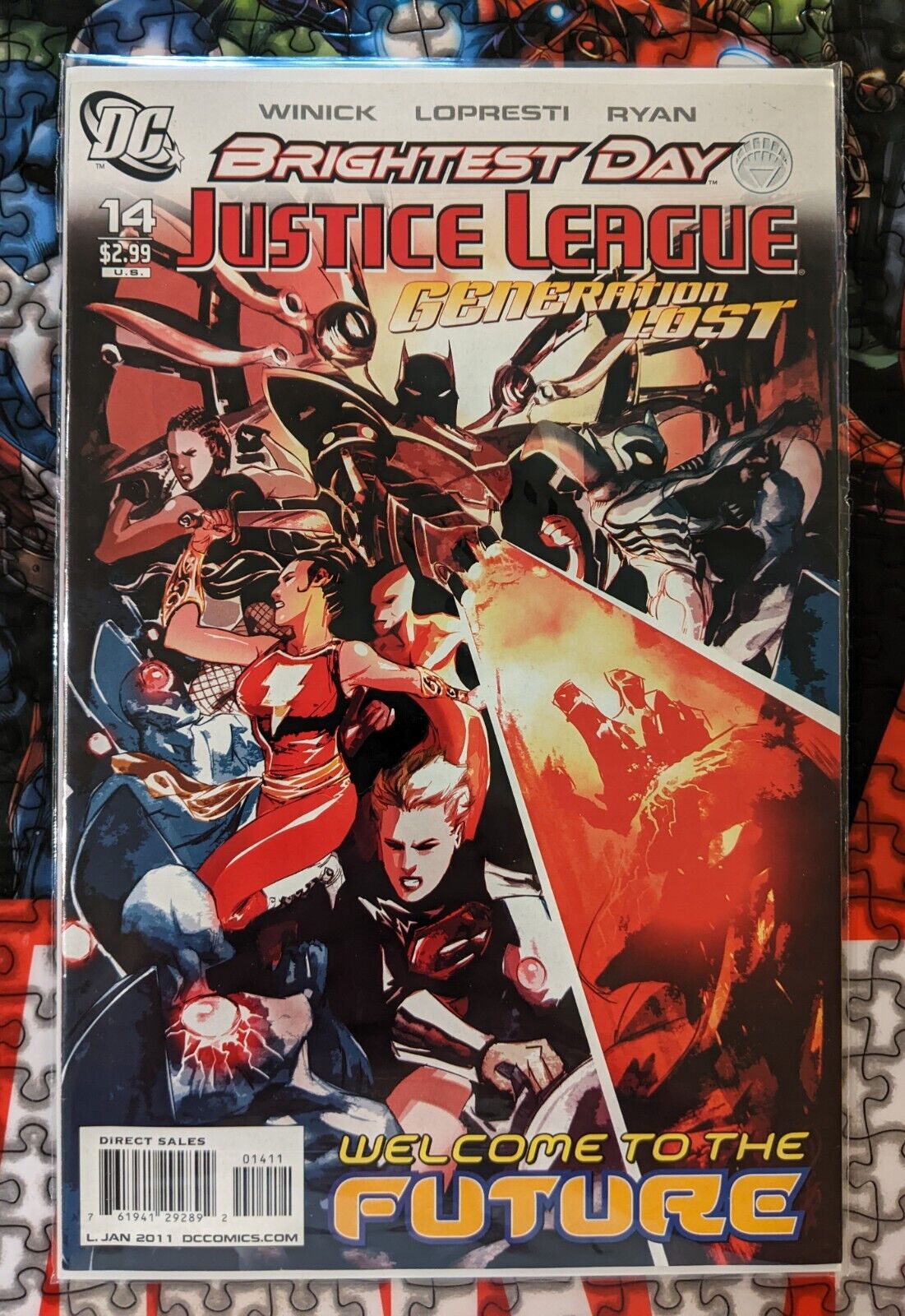 JUSTICE LEAGUE GENERATION LOST #14 BRIGHTEST DAY 2011 DC COMICS (24E)