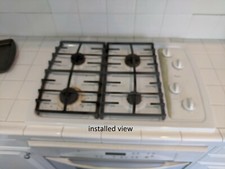 Whirlpool 30" Designer White Kitchen Gas Cooktop with 4X Sealed Burners