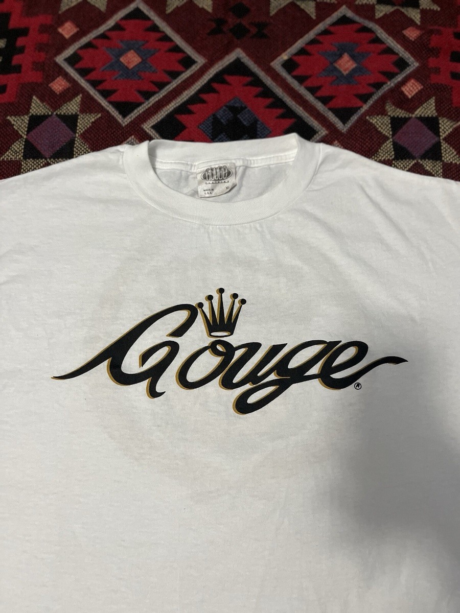 gouge オールドスケート XL 90s old skate Gouge Vintage Gouge Skate Shirt Skateboard Tee 90s Spellout Script