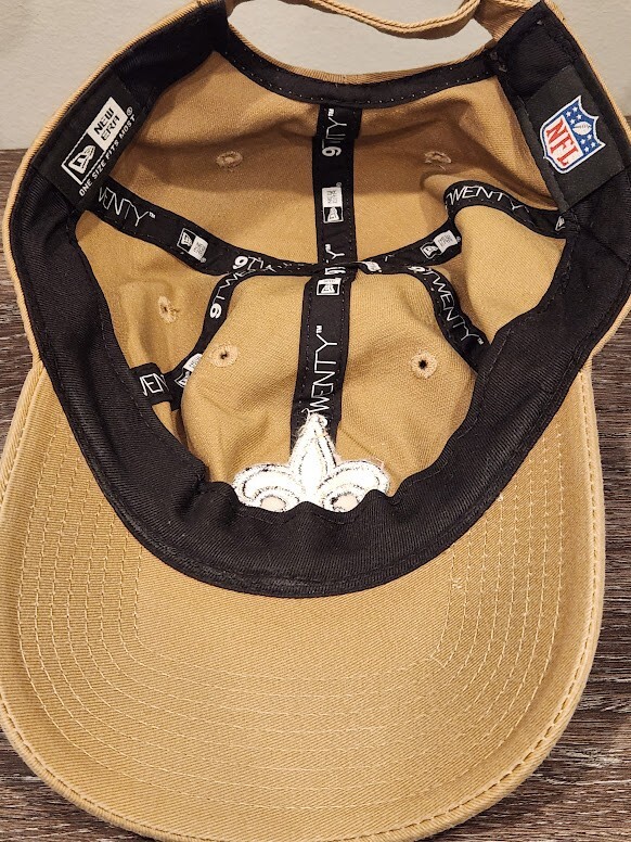 New Era New Orleans Saints Collegiate Style Adjustable Hat Adult OSFA
