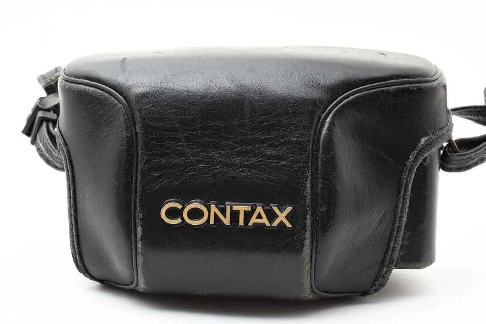 [Near MINT] Contax CC-44 Semi Hard Camera Case w/Strap for TVS camera From JAPAN - Image 2 of 4