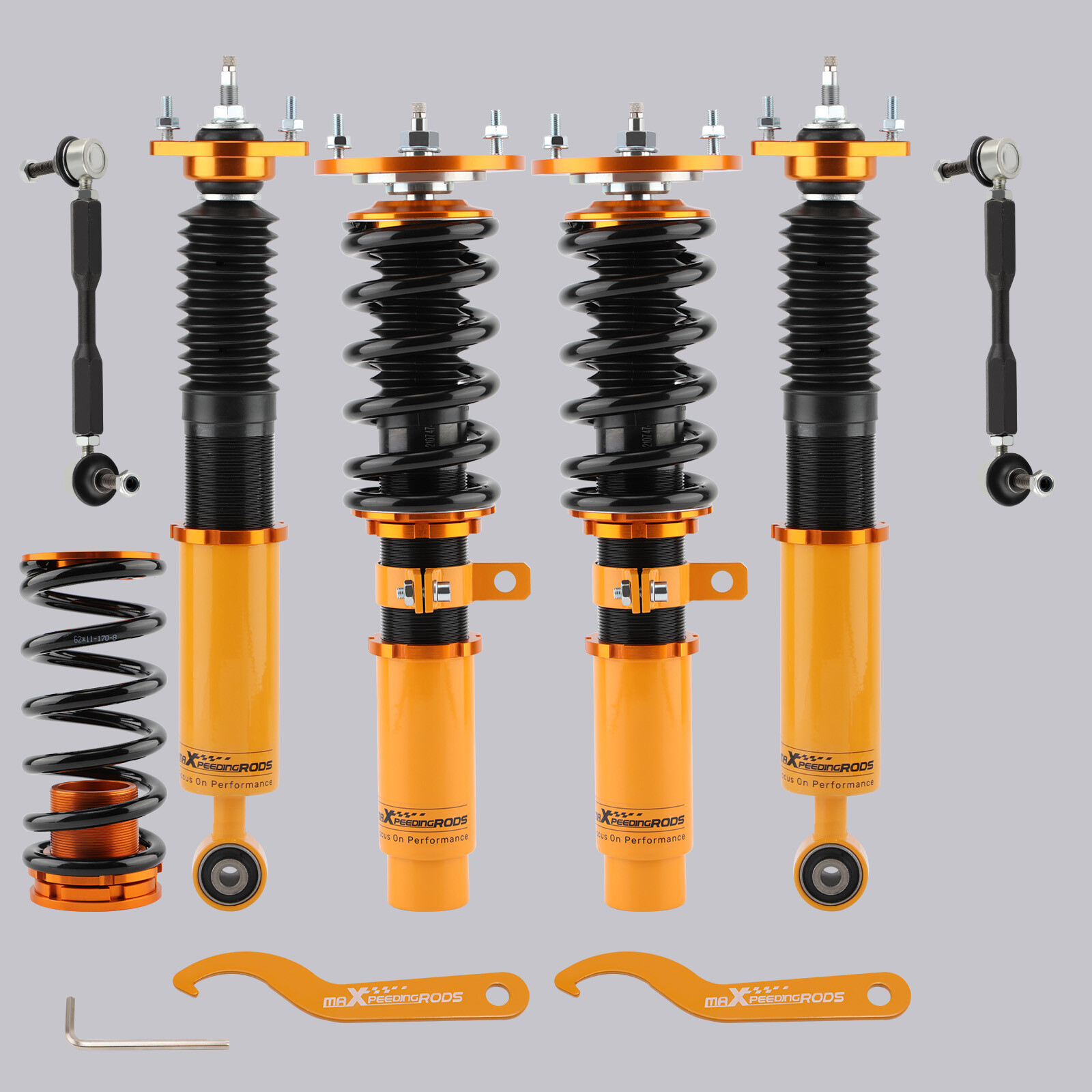 Upgraded Coilovers Coil Spring Shock Struts for BMW Z4  Roadster E85 Coupe E86