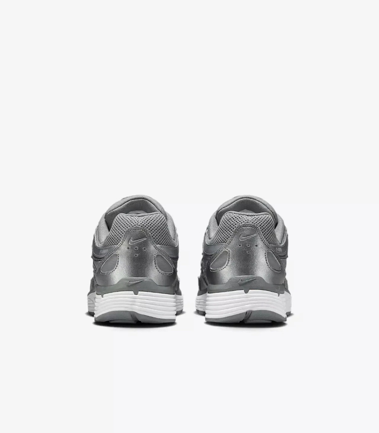 Size 9.5 Nike P-6000 Metallic Cool Grey Running Shoes CD6404-023 thumbnail 5