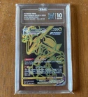 POKEMON 2022 Silver Tempest Full Art TAG 10 (974) RAYQUAZA Vmax #TG29 Gem Mint