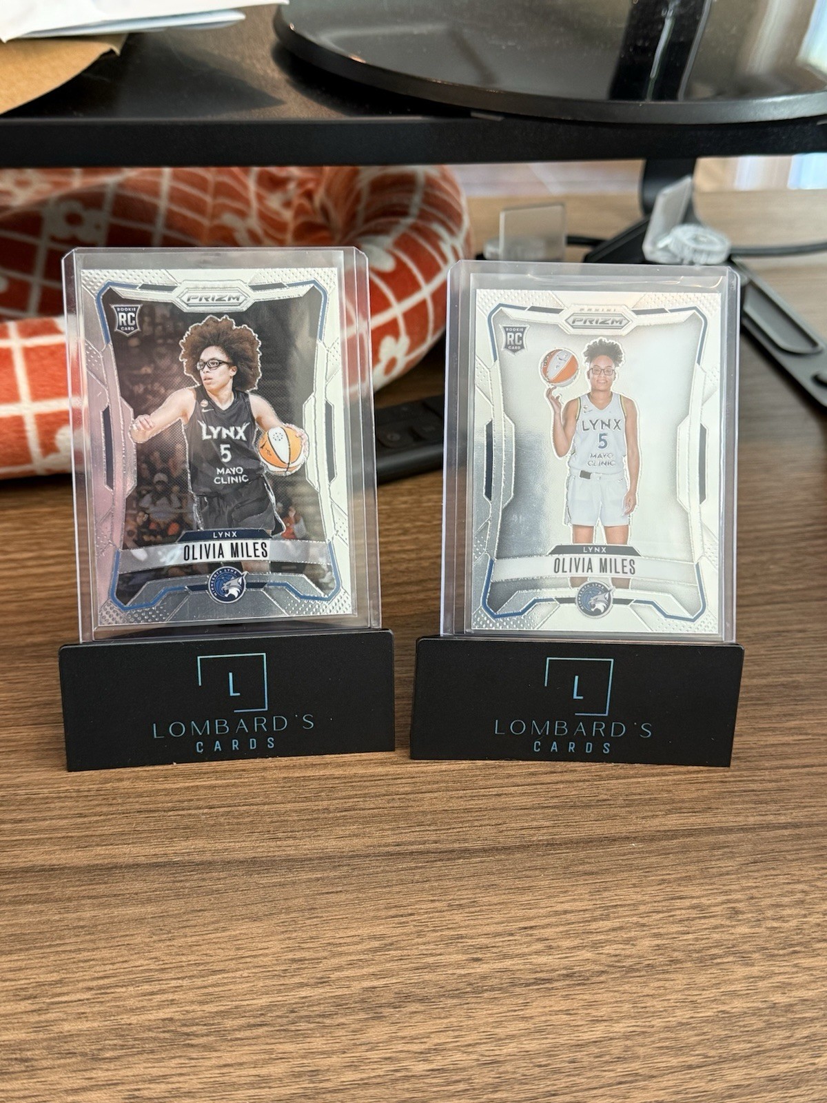 2026 Panini Prizm WNBA Olivia Miles #131 #145 Base and Variation RC Lynx
