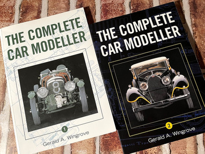 The Complete Car Modeller 1 & 2 by Gerald A Wingrove   Car Modeling Guides