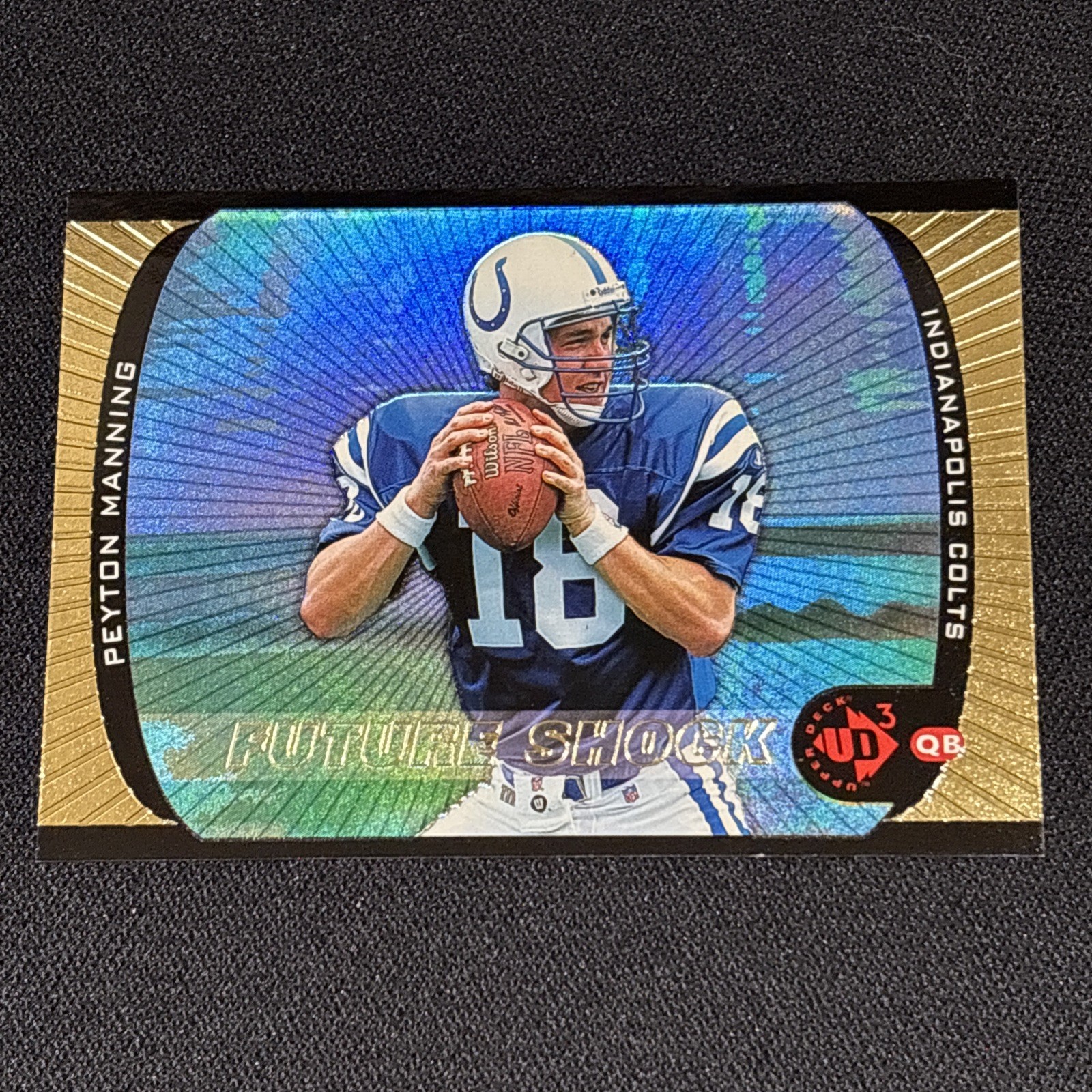 1998 Upper Deck UD3 - Future Shock Peyton Manning #181 (RC) PACK FRESH!