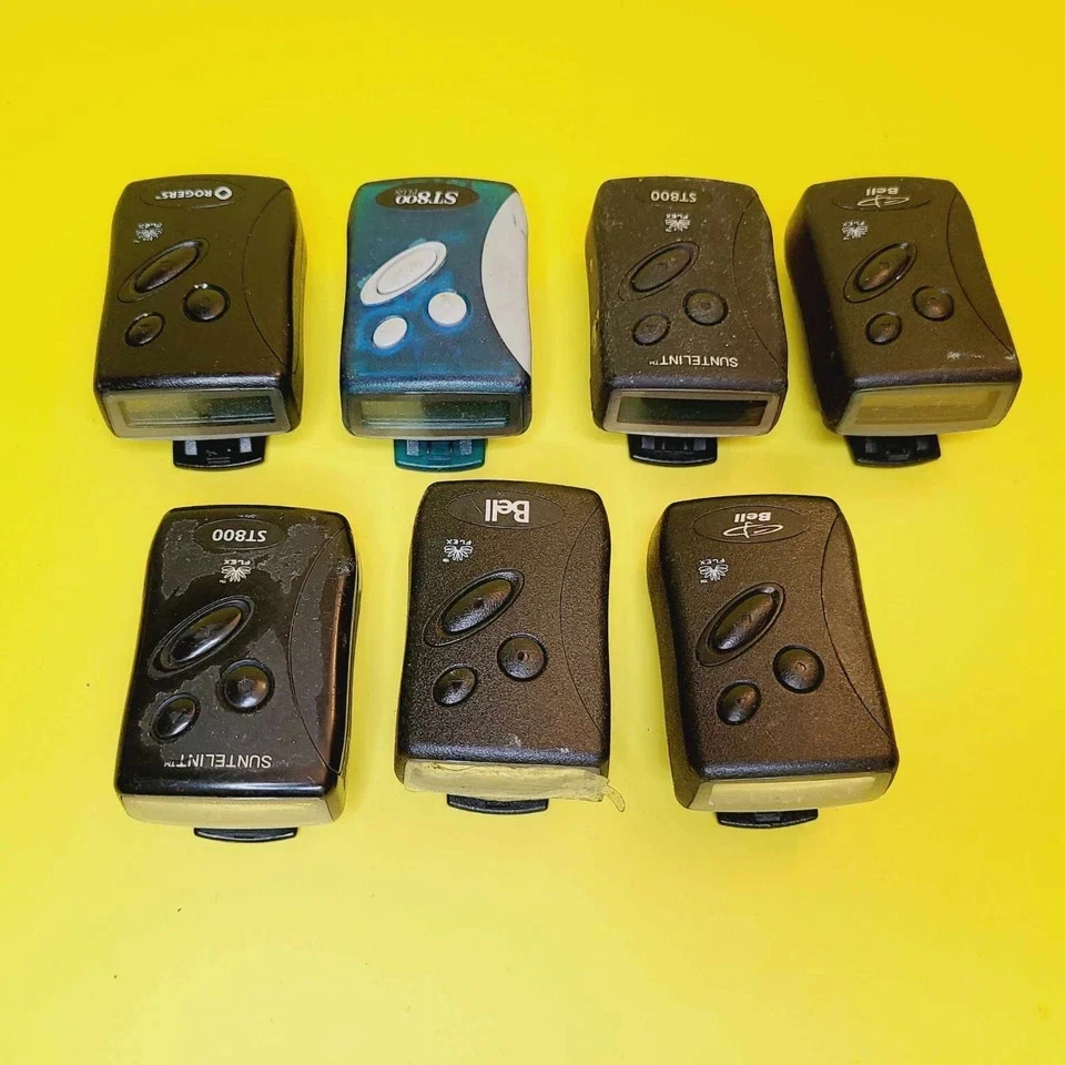 *UNTESTED* LOT 7x SUN TELECOM ST800F & ST800PLUS DIGITAL WIRELESS PAGER BEEPER - Image 2 of 4