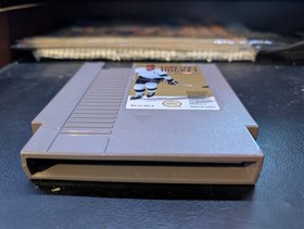 Wayne Gretzky Hockey Nintendo NES White Jersey No Logo Variant Works Great