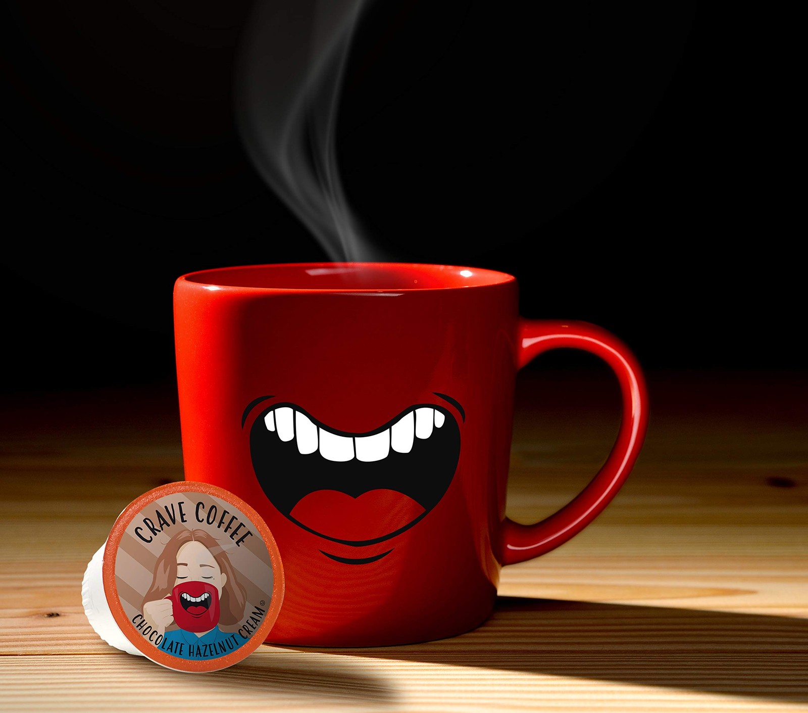 Crave Beverages Flavored Coffee Pods Sampler, Compatible with 2.0 K-Cup Brewe.