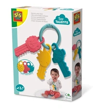 SES Creative 13115 Sensory Play Keys, Diverse Farben, One Size