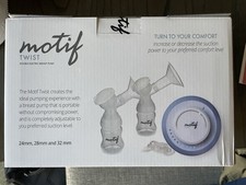 Motif Twist Double Electric Breast Pump BPA-Free New In SEALED Box Ret. for 80