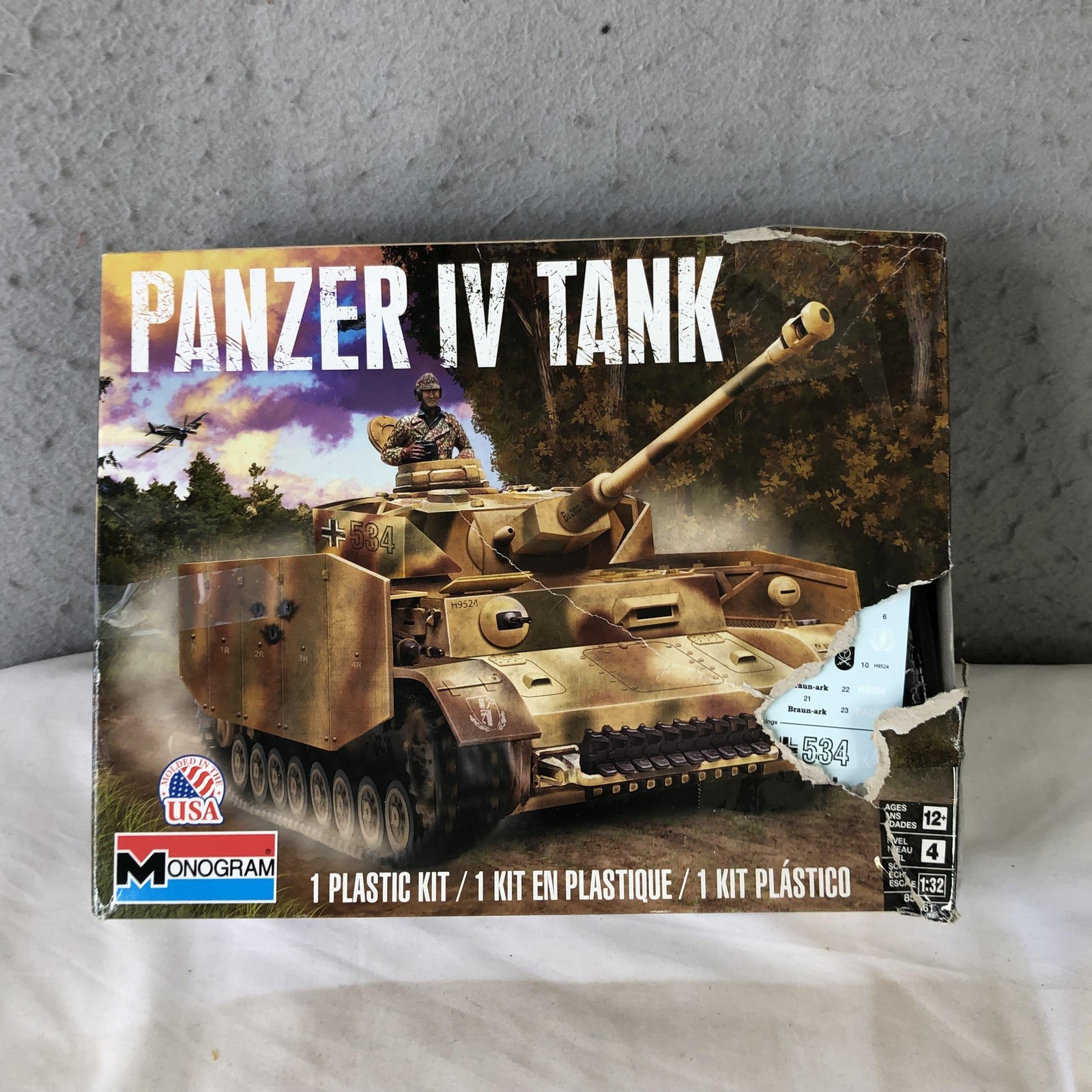 1:32 Scale Plastic Green Wwii