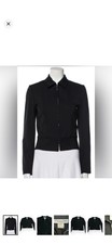 Vintage Christian Dior Boutique Black Women's Evening Jacket With Zipper. Size 8