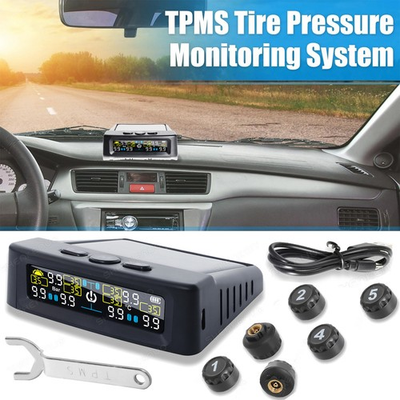 #ad 6 Sensors TPMS Tire Pressure Monitoring System for RV Motor Home Caravan Trucks $32.50