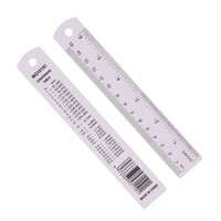 15Cm Metalllineal, 2Er Set Alu-Lineal FüR Straight Edge, Lila