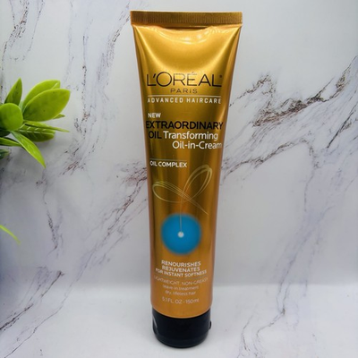 #ad L#x27;ORÉAL PARIS ADVANCED HAIRCARE NEW EXTRAORDINARY OIL Transforming Oil in Cream $28.79
