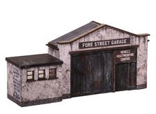 Scale Model Scenery KX110 OO Gauge Low Relief Garage Laser Cut Kit