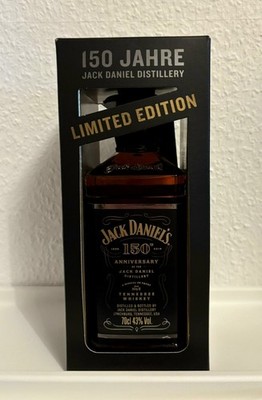 Jack Daniel s 150th Anniversary Limited Edition 70cl 43% Vol. Tennessee Whiskey