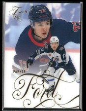 2025-26 UD Flair Hockey Parker Ford RC #165