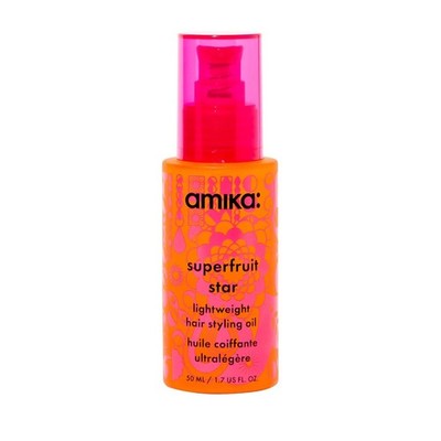 Amika Superfruit Star Lightweight Hair Styling Oil 1.7 Oz Same Day Shipping