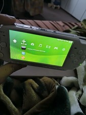 Sony PSP 3000 White Console with new IPS Display with Games, Charger and SD Card