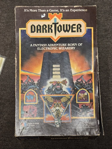 DARK TOWER Board Game - Almost Complete - Powers On - See Photos