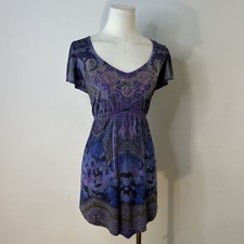 Y2K Fairy Grunge Babydoll Top Whimsigoth Hippie 40-46 Inch Bust Women s XL