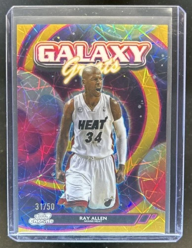 2025 Topps Cosmic Chrome Ray Allen Refractor (RAW)