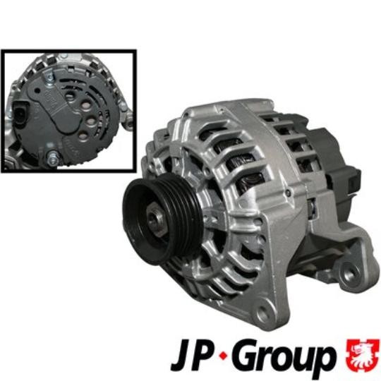 Alternateur 1190100900 JP GROUP compatible Audi A4 Volkswagen Golf