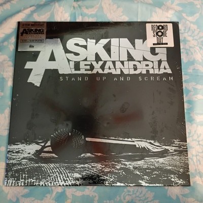ASKING ALEXANDRIA STAND UP AND SCREAM Rsd 2020 10th Anniversary! Silver w/ Black