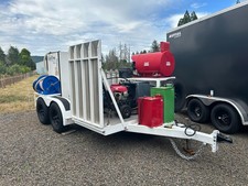 Cyclone TR5500 Mobile Hot Water Pressure Washer Trailer Rig | 199 Hours | Water