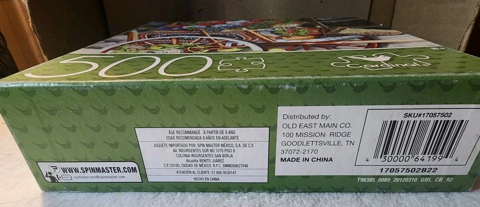 Rompecabezas Cardinal "Posies Peddlin'" Nuevo 500 Piezas Foto 2 de 3