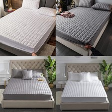 Matratzenauflage Baumwolle Matratzenschoner 90x200cm 140x200cm 180x200cm